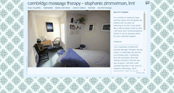 Desktop Screenshot of cambridgemassage.net