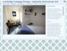 Tablet Screenshot of cambridgemassage.net